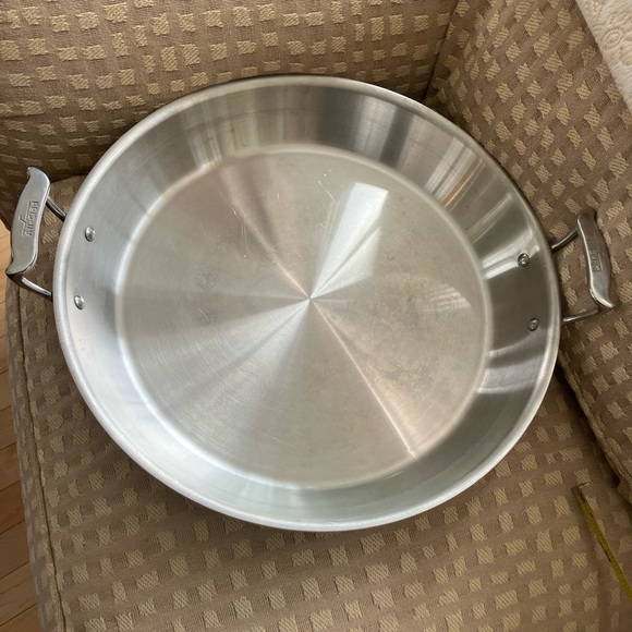 All-Clad Other - All-Clad 16.5 inch Stainless Steel 2-Handle Saute Pan/ Paella Pan